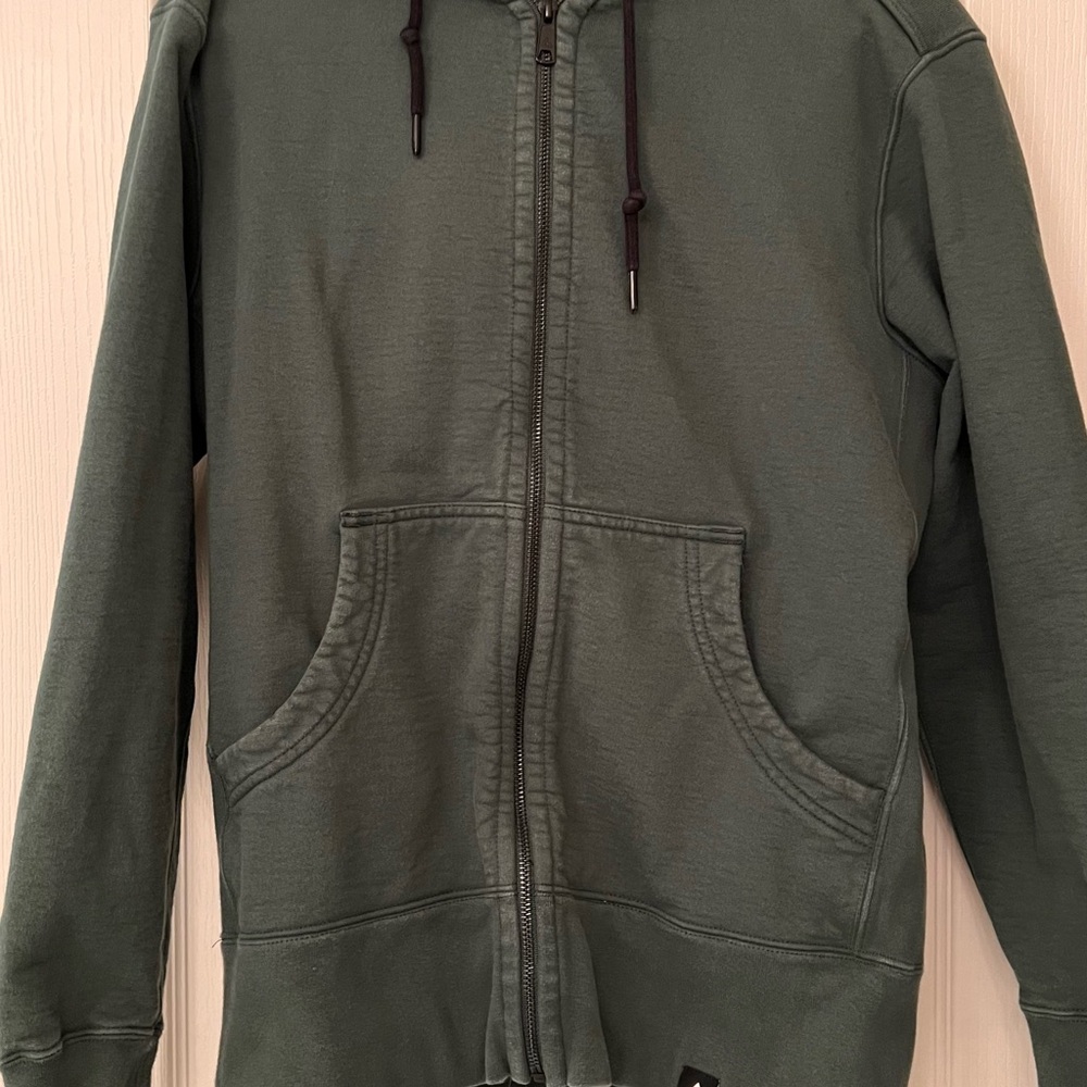 American Giant Green Hoodie